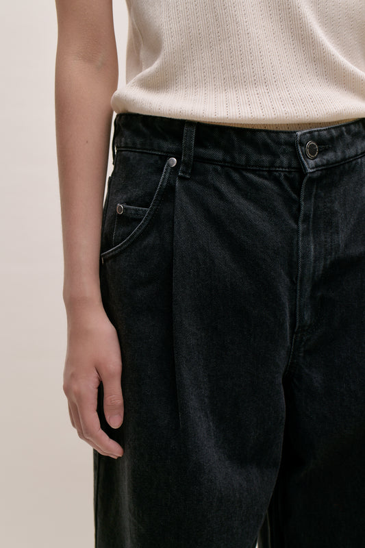 PADMA PLEATED DENIM