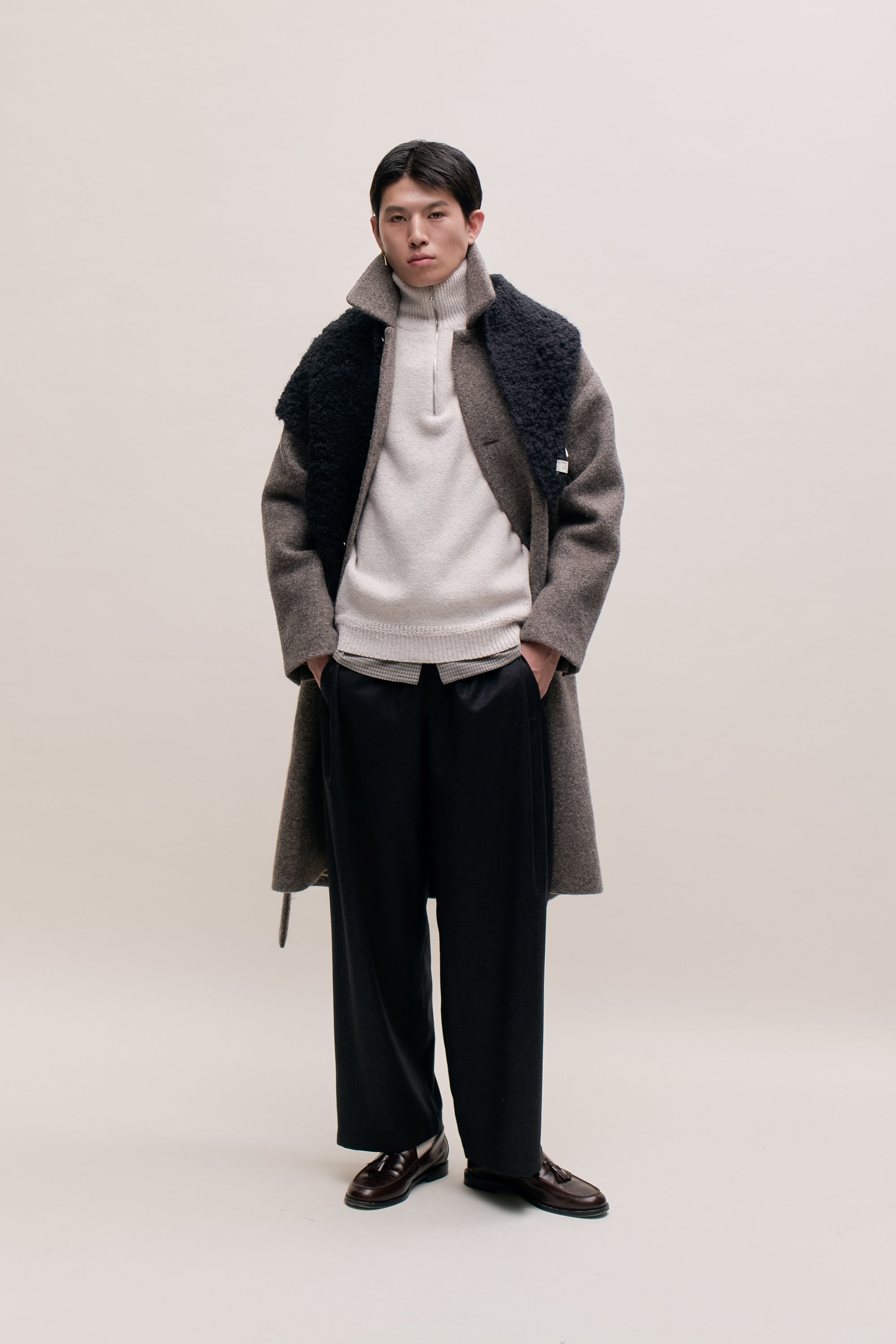 「NICENESS」20AW doris UKウールロガーコート NICENESS」20AW doris UKウールロガーコート - メルカリ