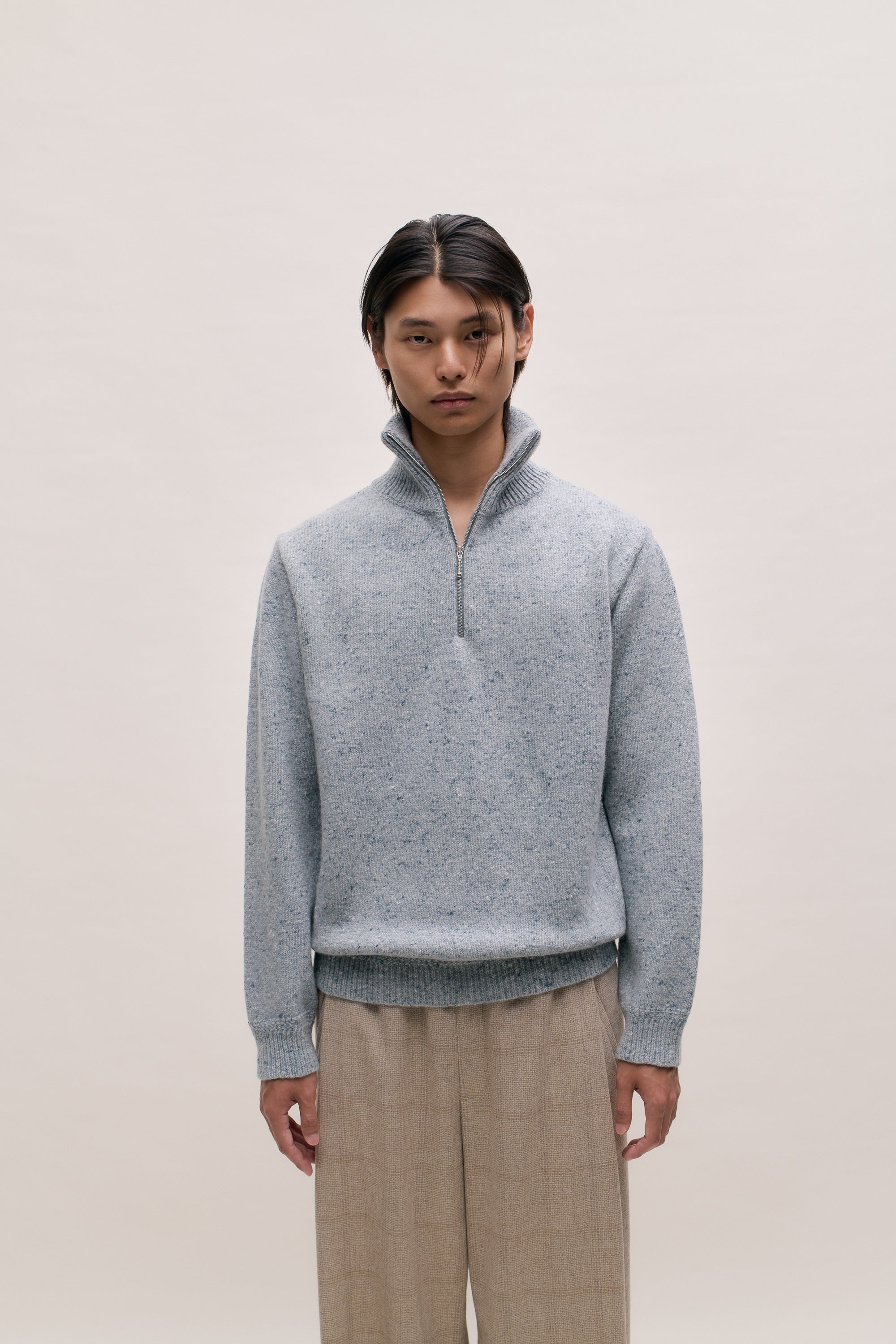 トップス 90's Half-zip Wool Knit MADE IN ENGLAND トップス 90's Half-zip Wool Knit MADE IN ENGLAND 90's Half