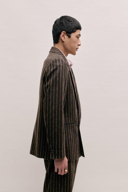 RELAXED DOUBLE-BUTTONED BLAZER