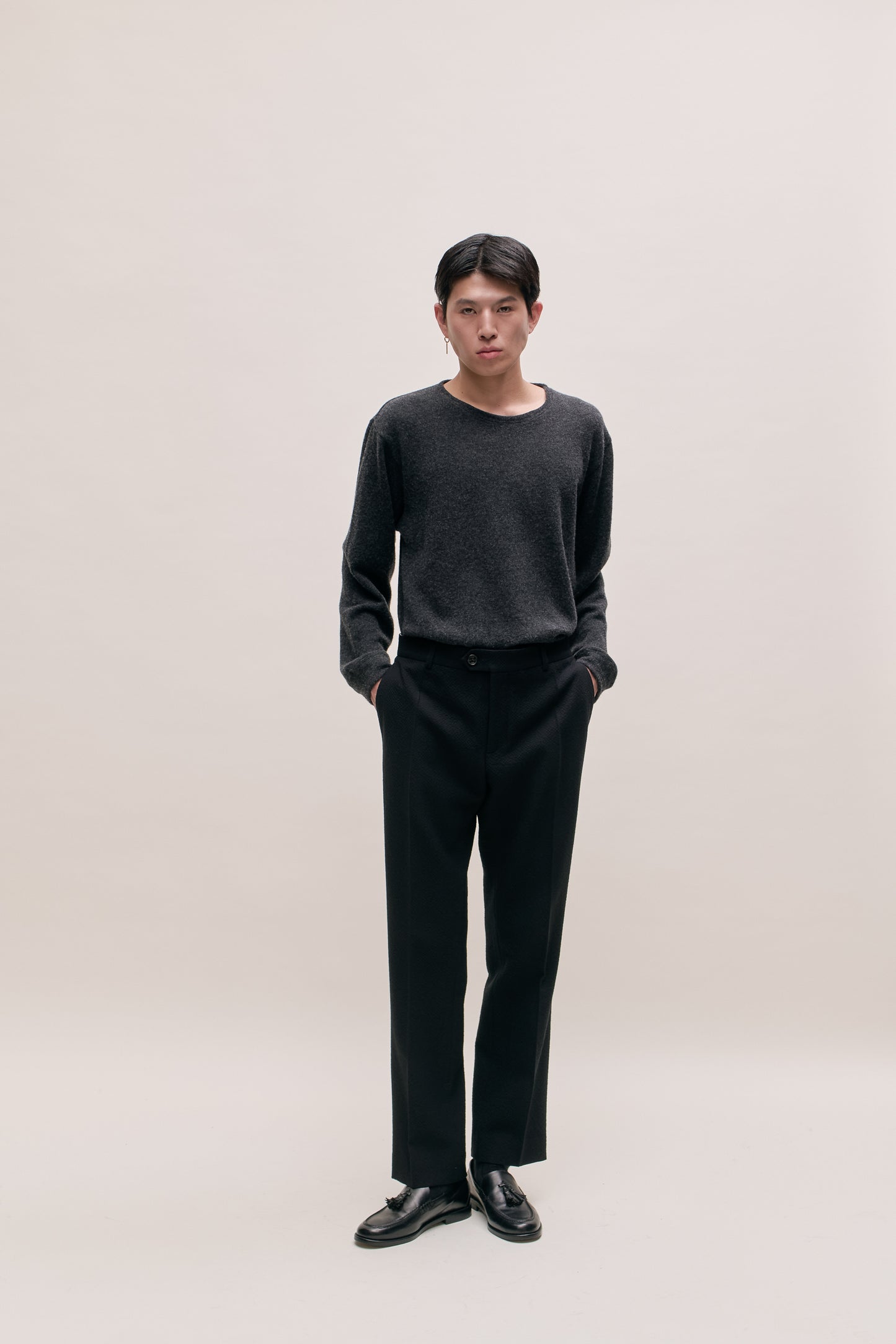 RELAXED TAILORED TROUSERS