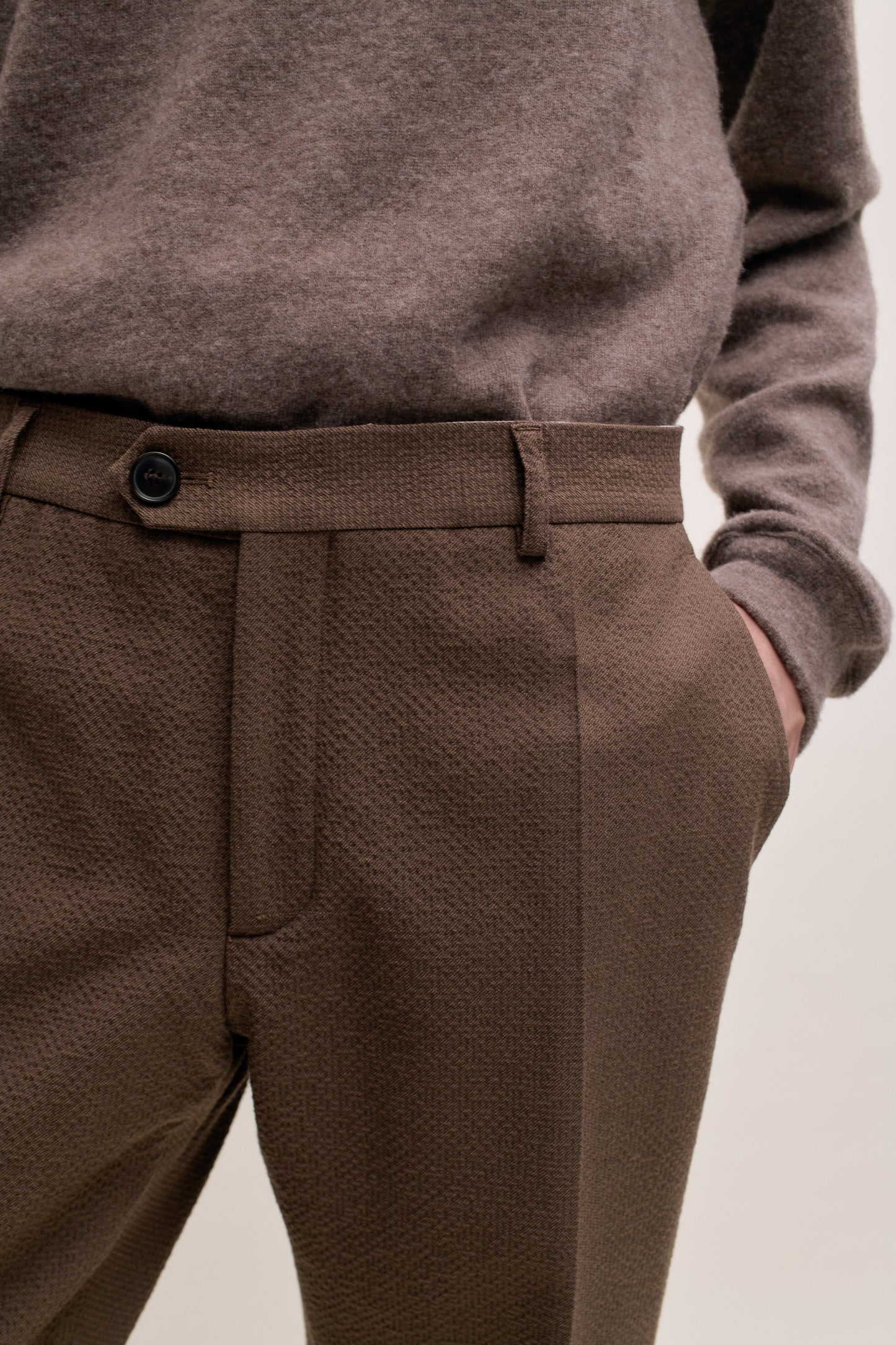 RELAXED TAILORED TROUSERS