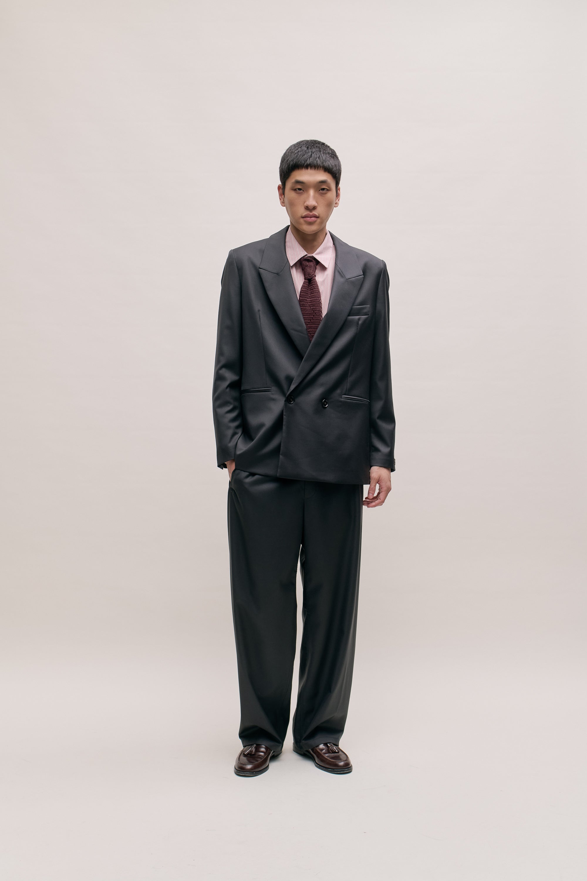 スーツ SAMUEL GUI YANG LEE TROUSER DOVE GREY スーツ SAMUEL GUI YANG LEE TROUSER DOVE GREY Men's Grey