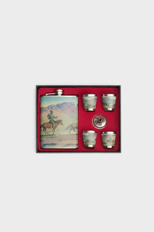 Mongolian Flask Set