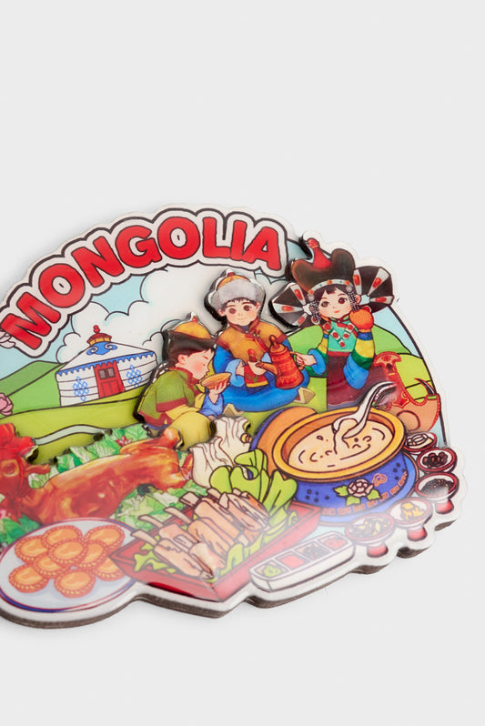 Mongolia Magnet