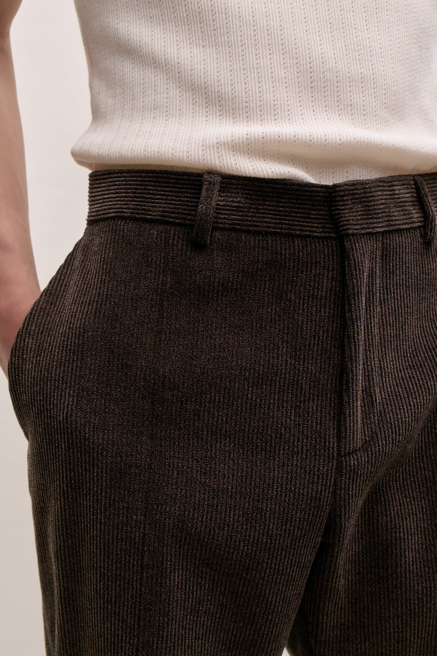 TAILORED WIDE TROUSERS