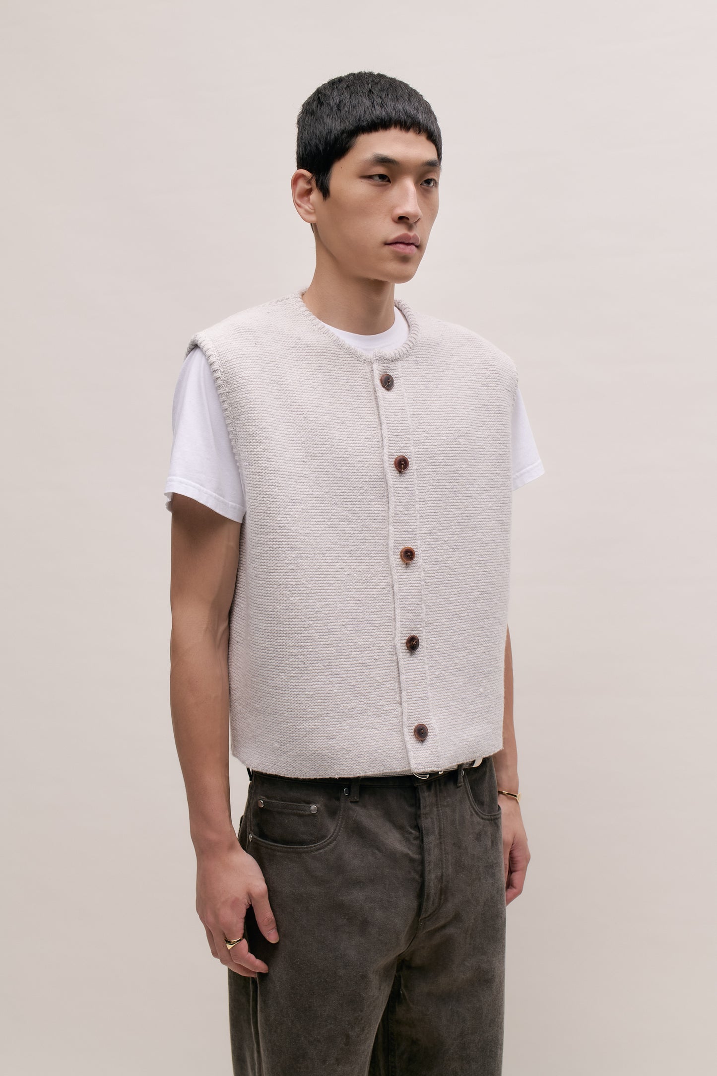 VICUNA KNIT VEST