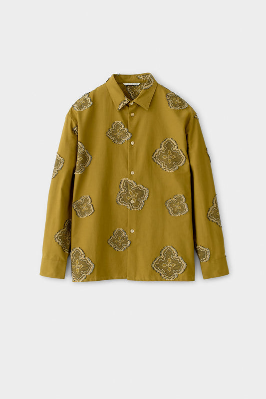 Derbin Shirt Moss Flower Meadow