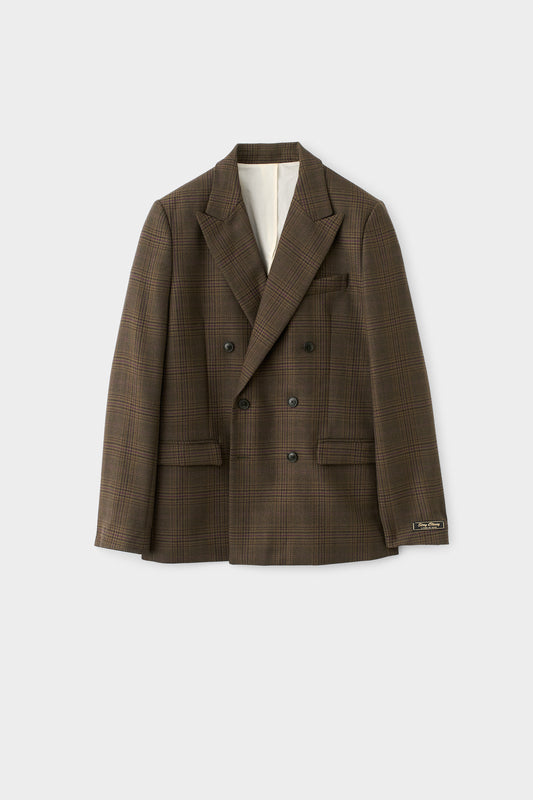 DOUBLE BREASTED PEAK BLAZER