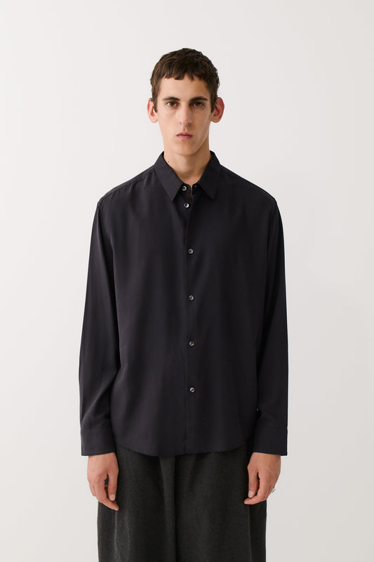 Fulvio Shirt Washed Graphite