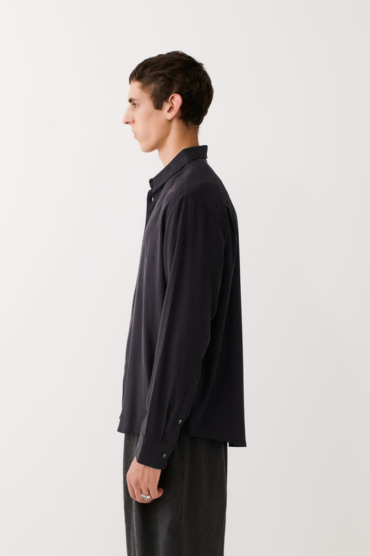 Fulvio Shirt Washed Graphite