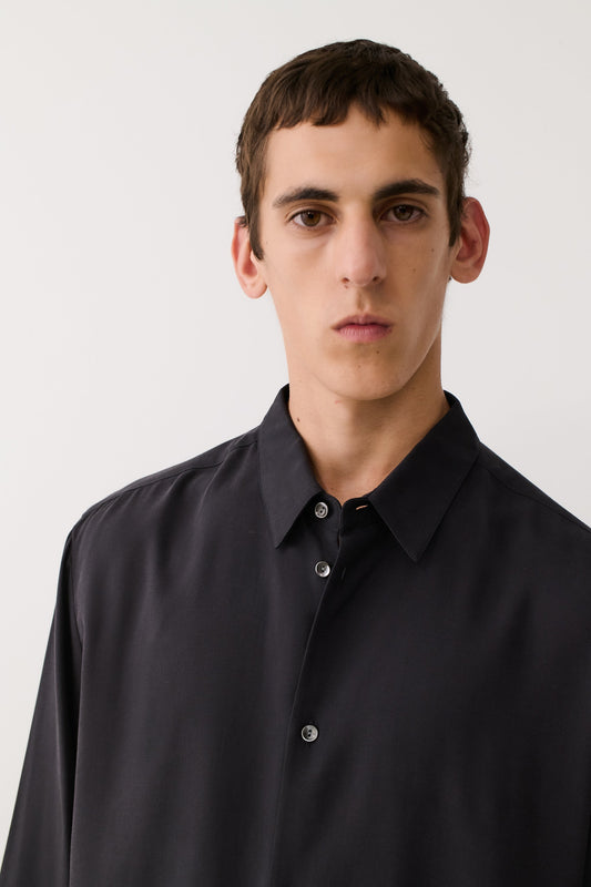 Fulvio Shirt Washed Graphite