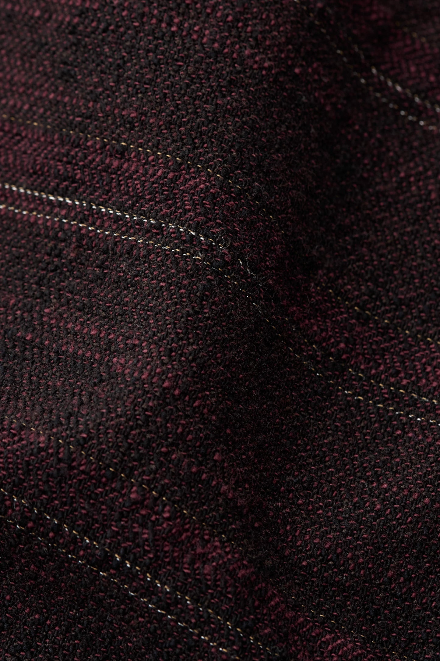 Kaan Cardigan Black Wine Line
