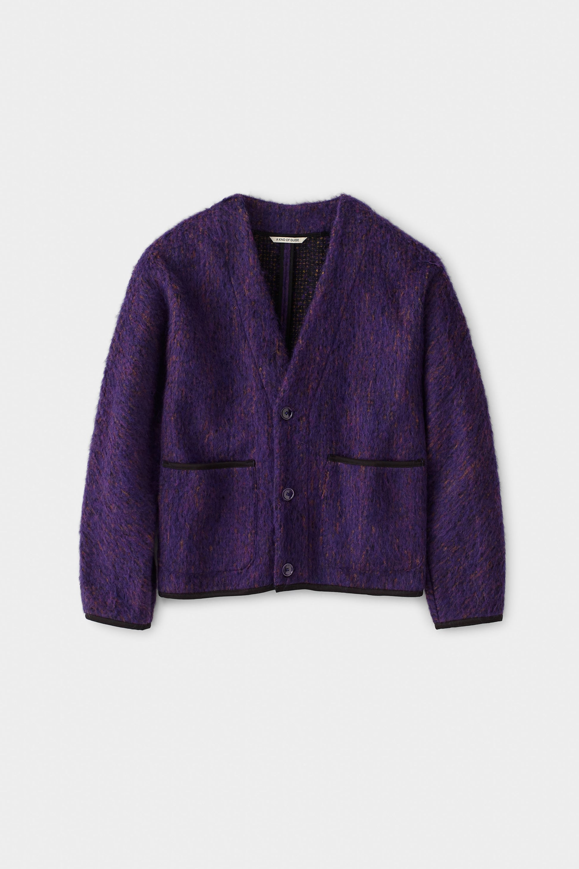 Kaan Cardigan Fuzzy Violet