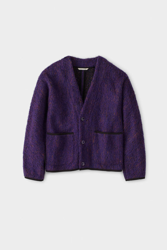 Kaan Cardigan Fuzzy Violet