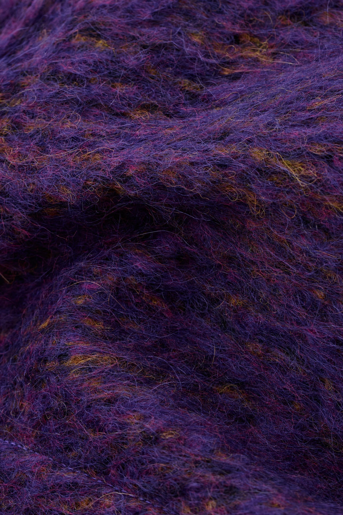 Kaan Cardigan Fuzzy Violet