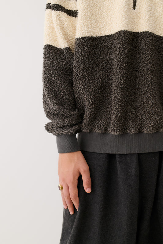 NOYAN ZIP SWEATER