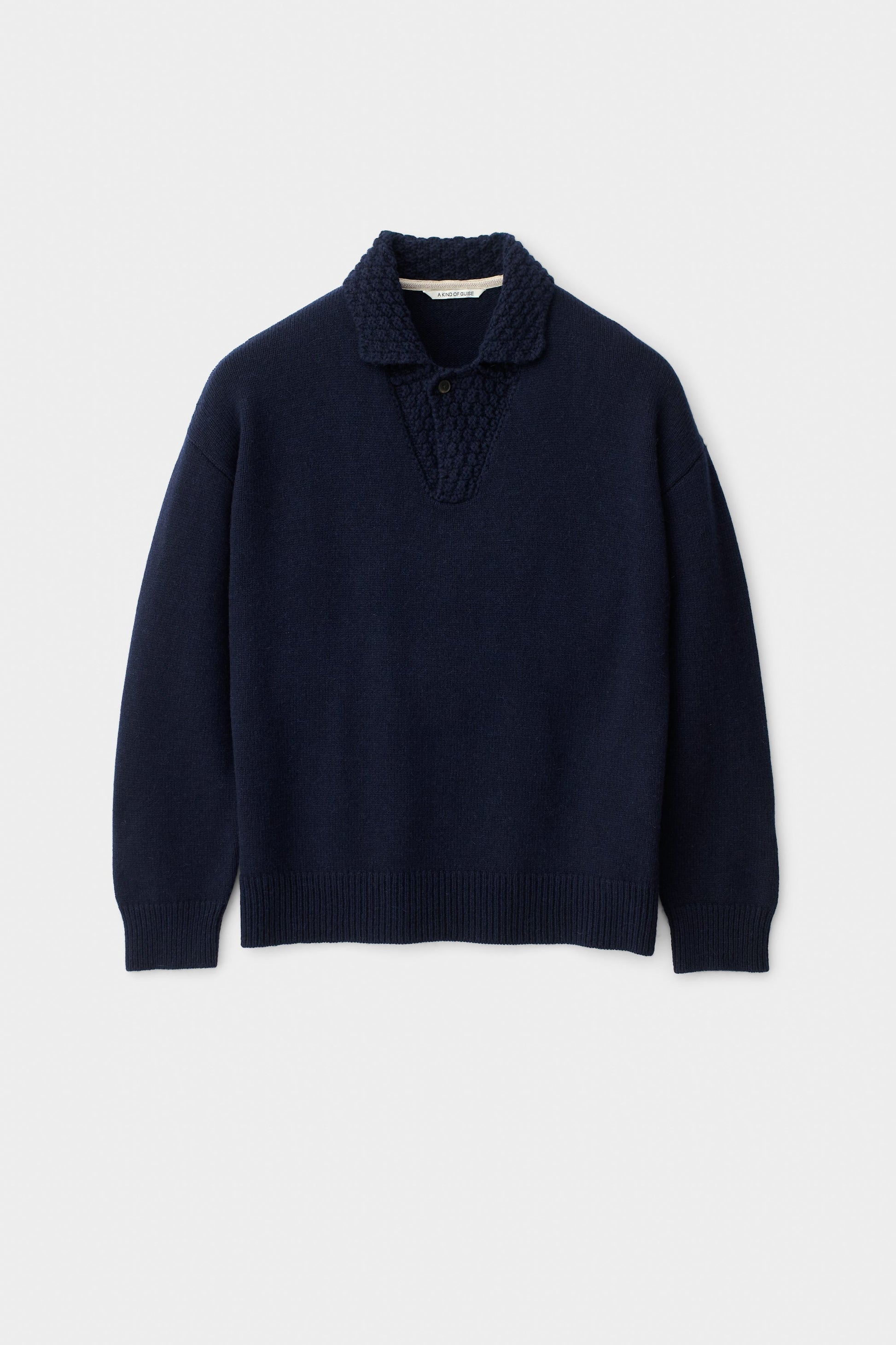 Palano Knit Polo Antique Navy