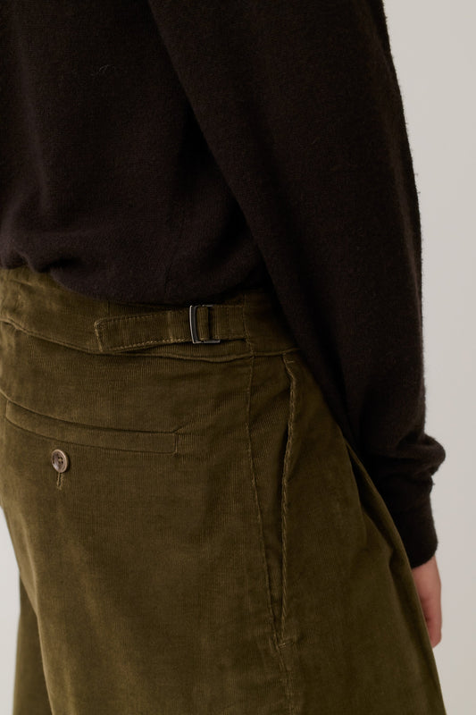 Piero Pants Olive Haze Corduroy