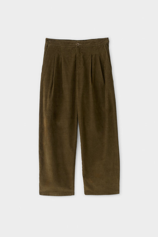 Piero Pants Olive Haze Corduroy