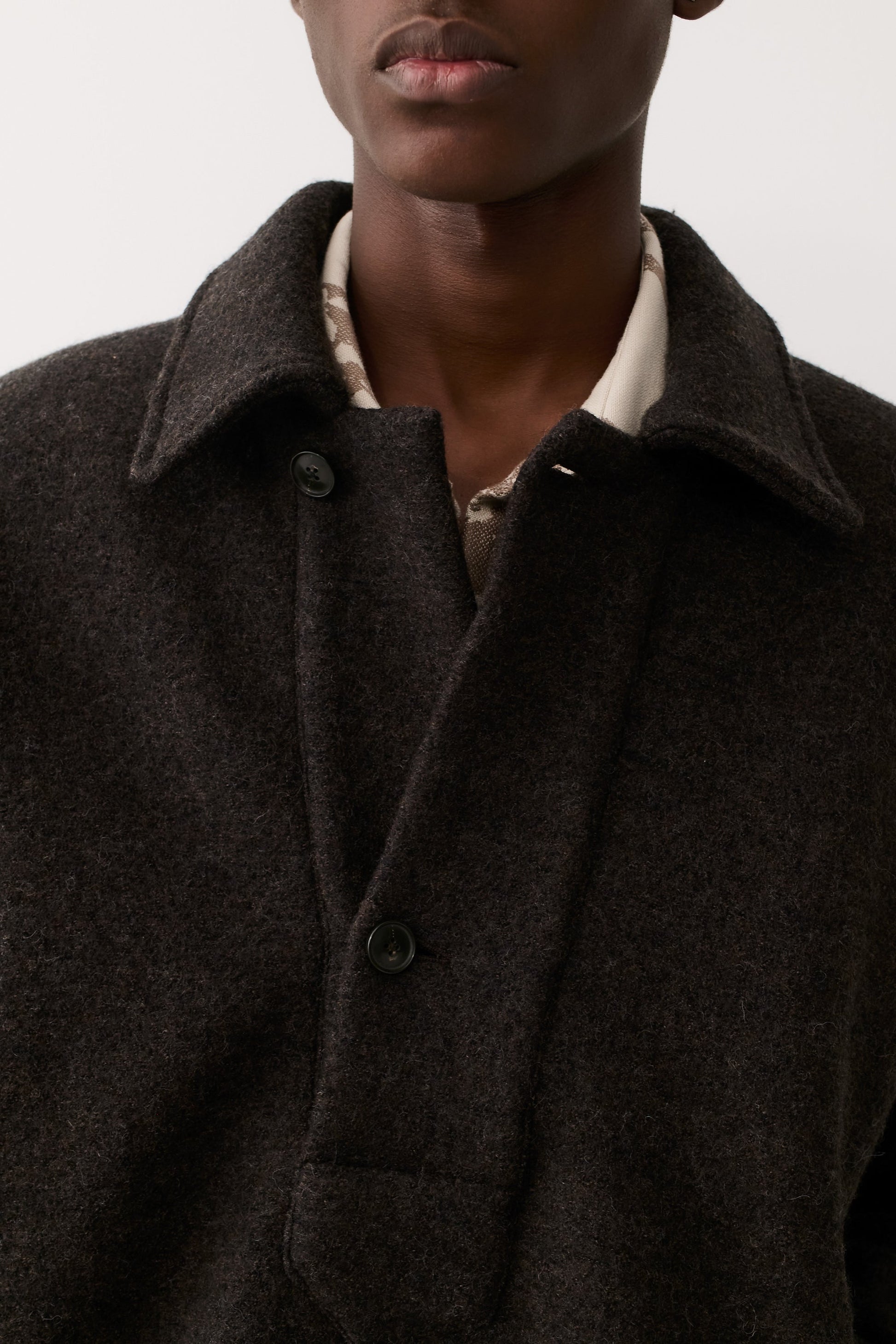 Plan Pullover Jacket Dark Oak Loden