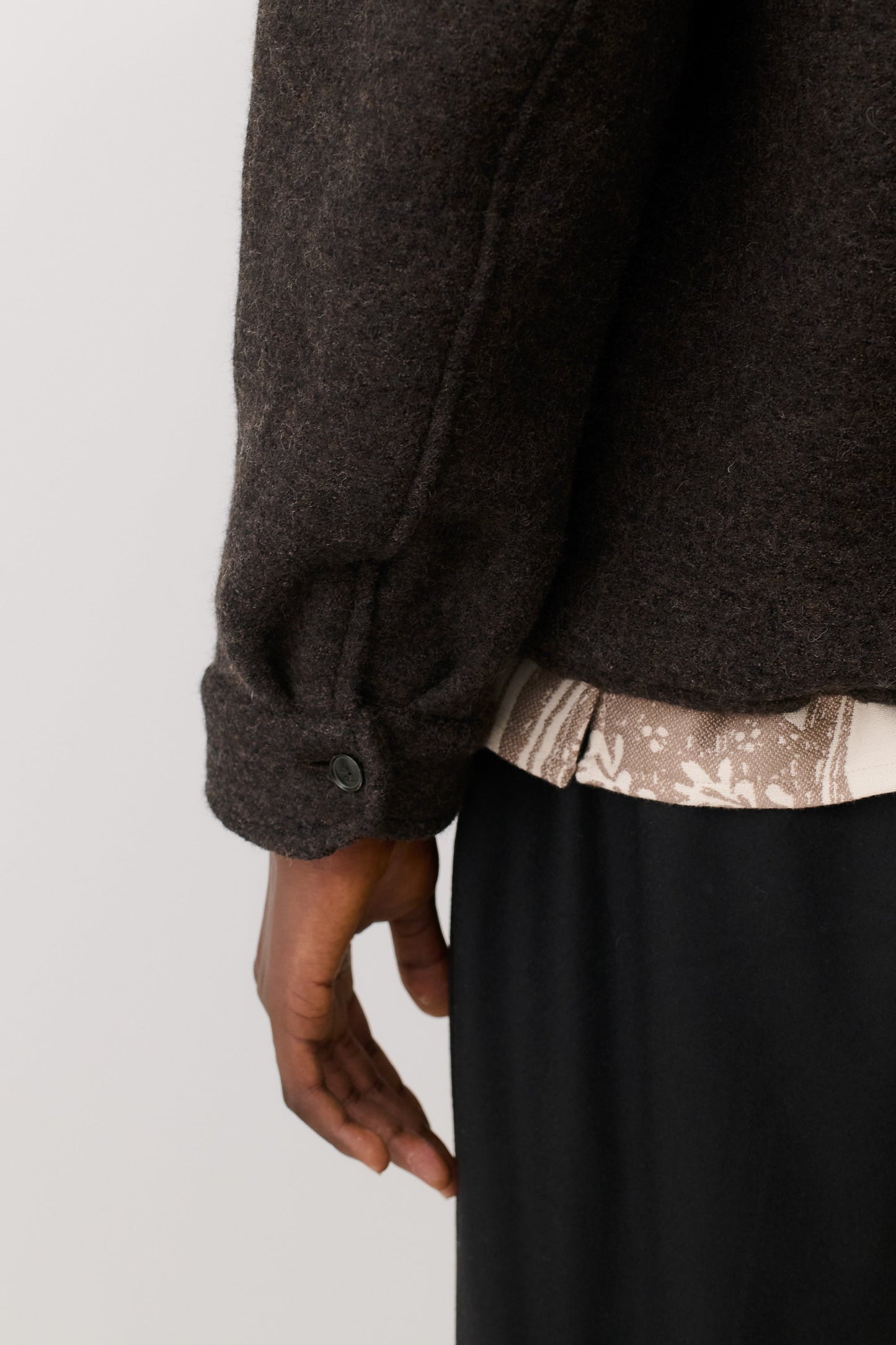 Plan Pullover Jacket Dark Oak Loden