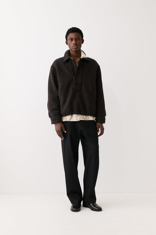 Plan Pullover Jacket Dark Oak Loden
