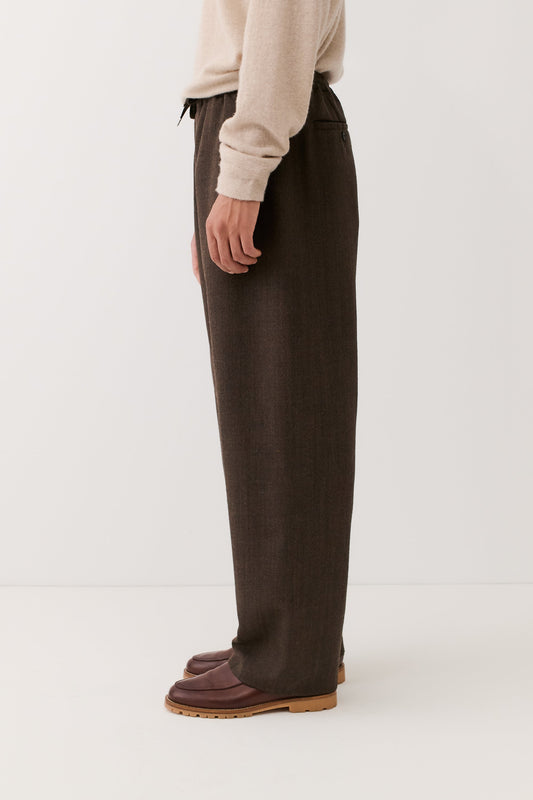 Samurai Trousers Smoked Ebony Melange