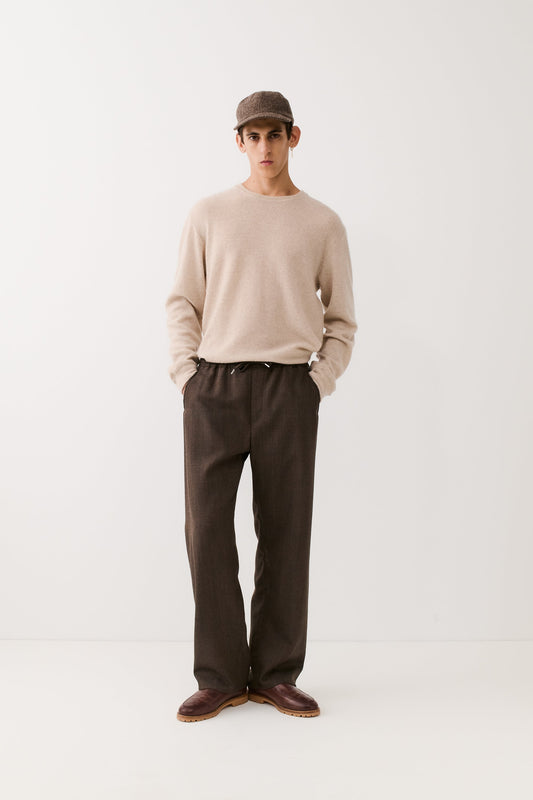 Samurai Trousers Smoked Ebony Melange