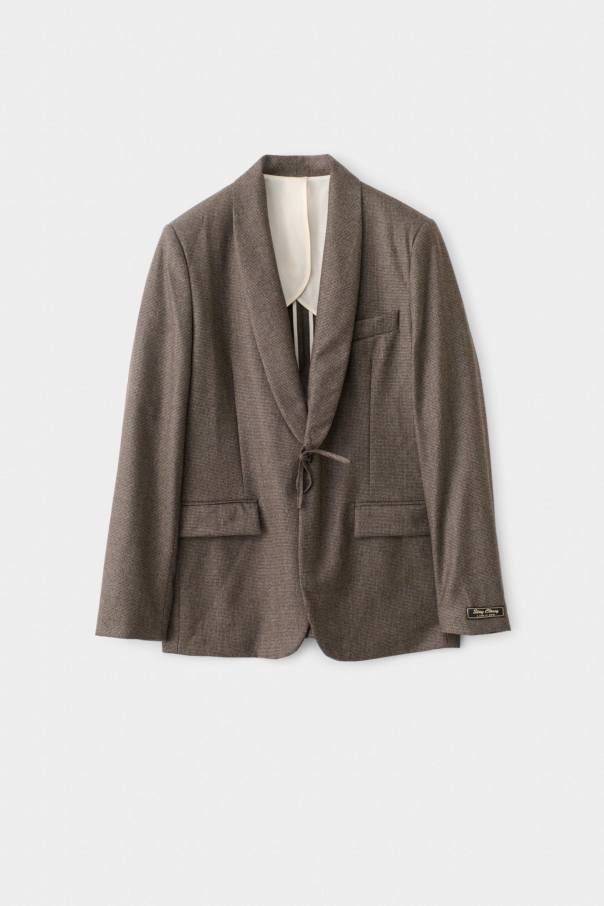 Shinji Blazer Dirty Houndstooth