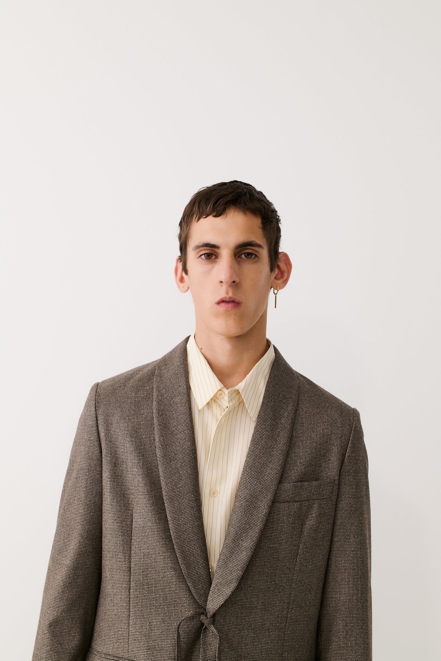 Shinji Blazer Dirty Houndstooth