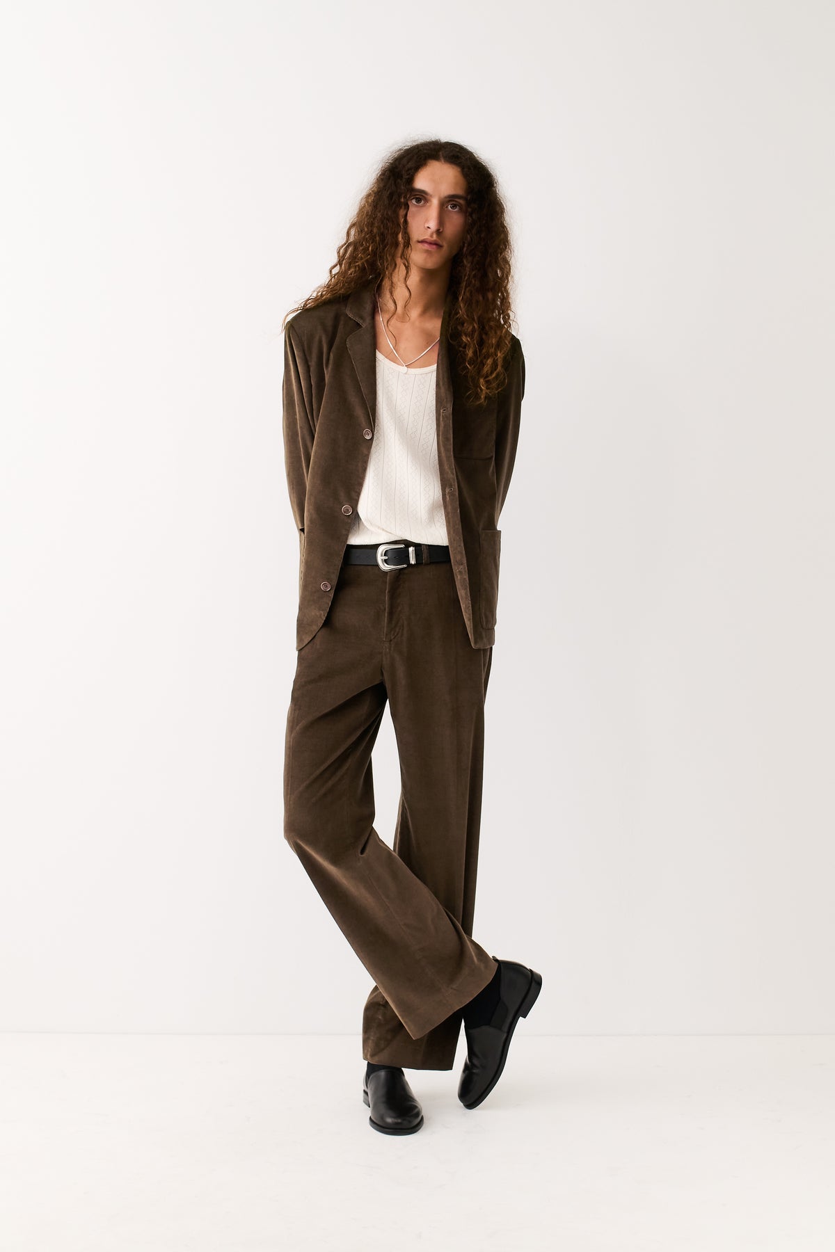 TAILORED WIDE TROUSERS