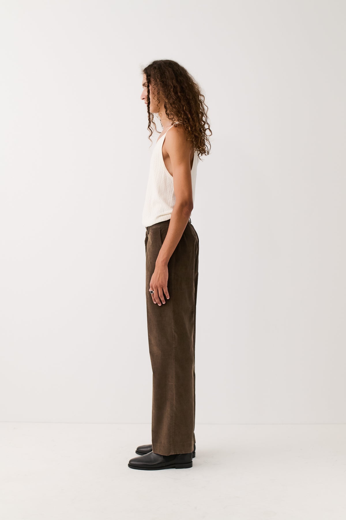 TAILORED WIDE TROUSERS