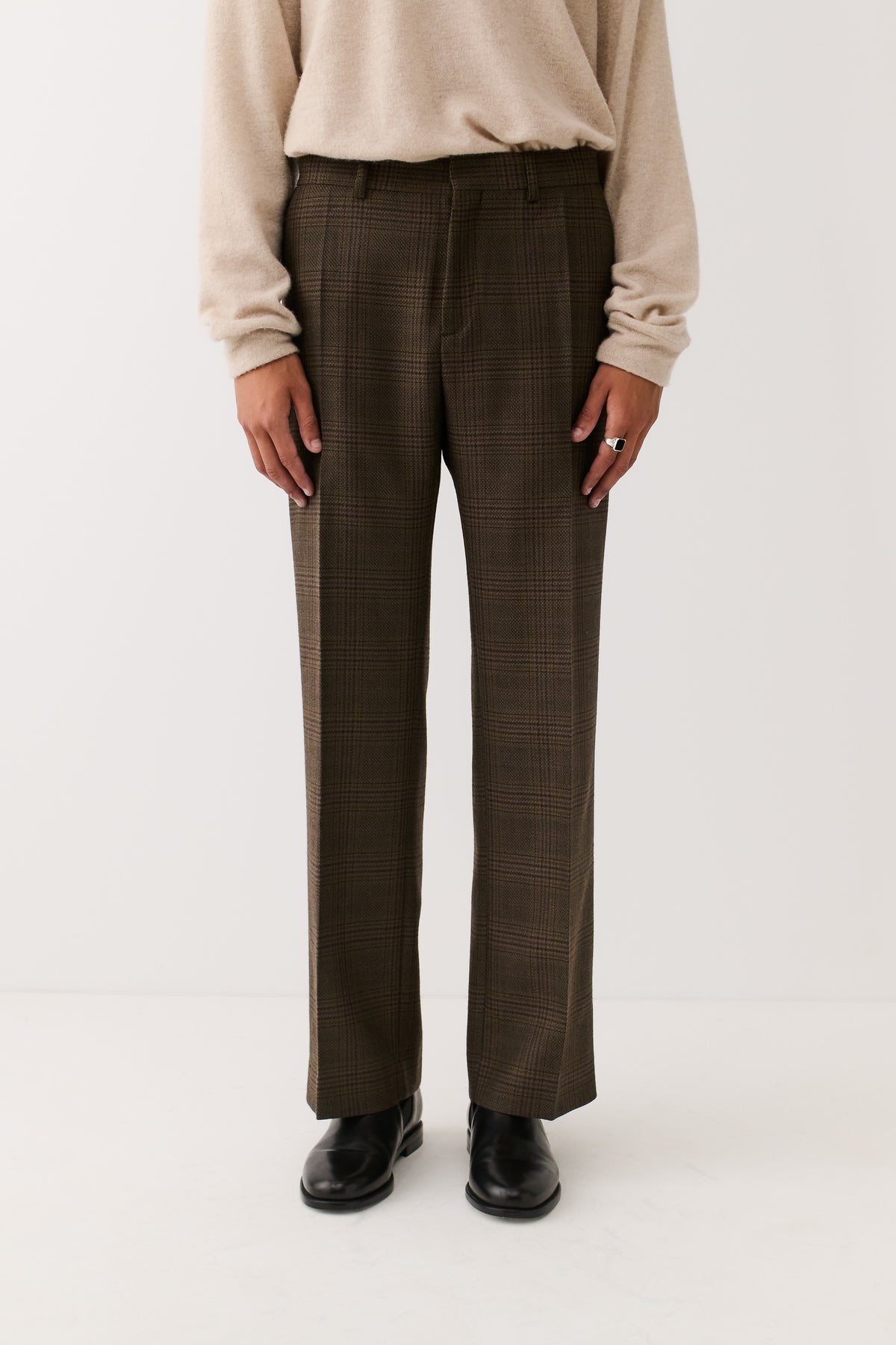 TAILORED WIDE TROUSERS