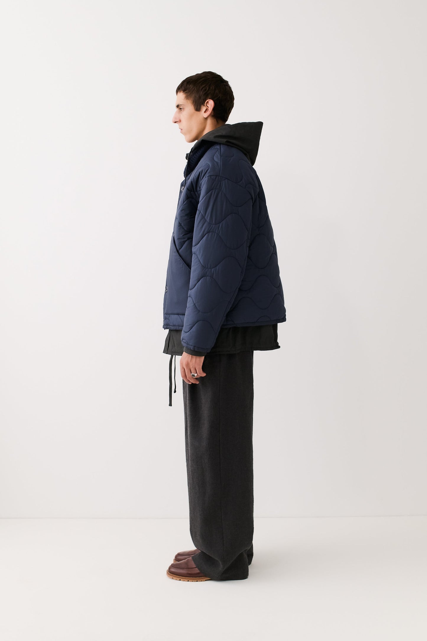 Tres En Uno Puffer Jacket Distant Navy