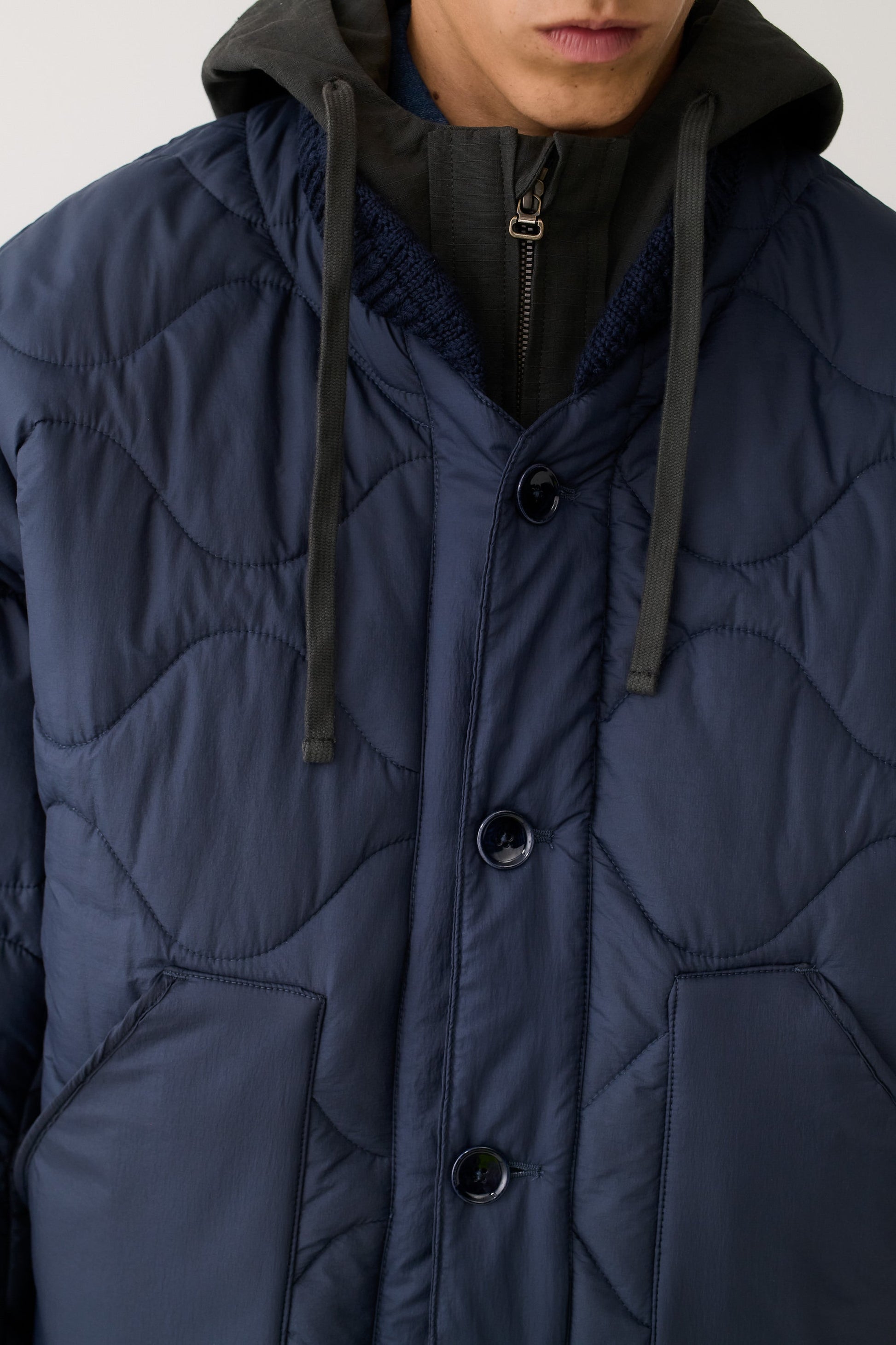 Tres En Uno Puffer Jacket Distant Navy