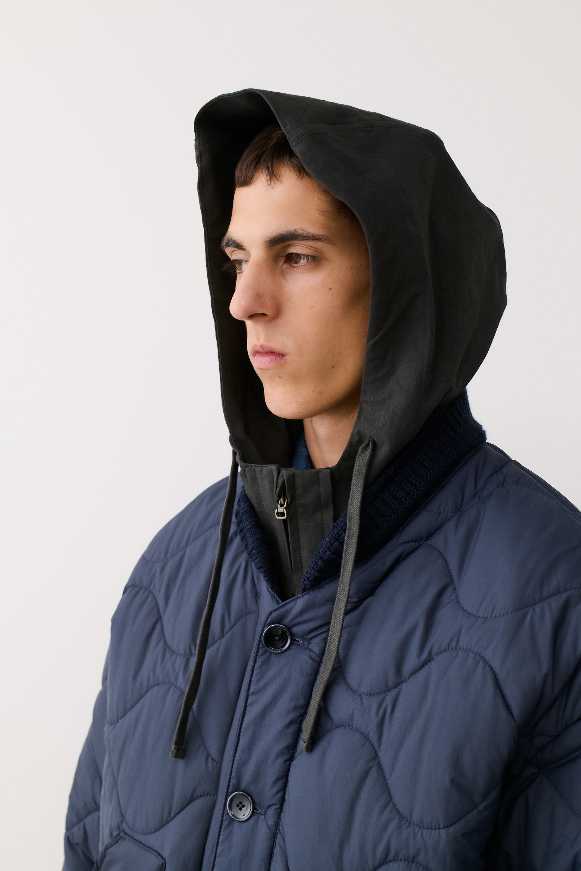 Tres En Uno Puffer Jacket Distant Navy