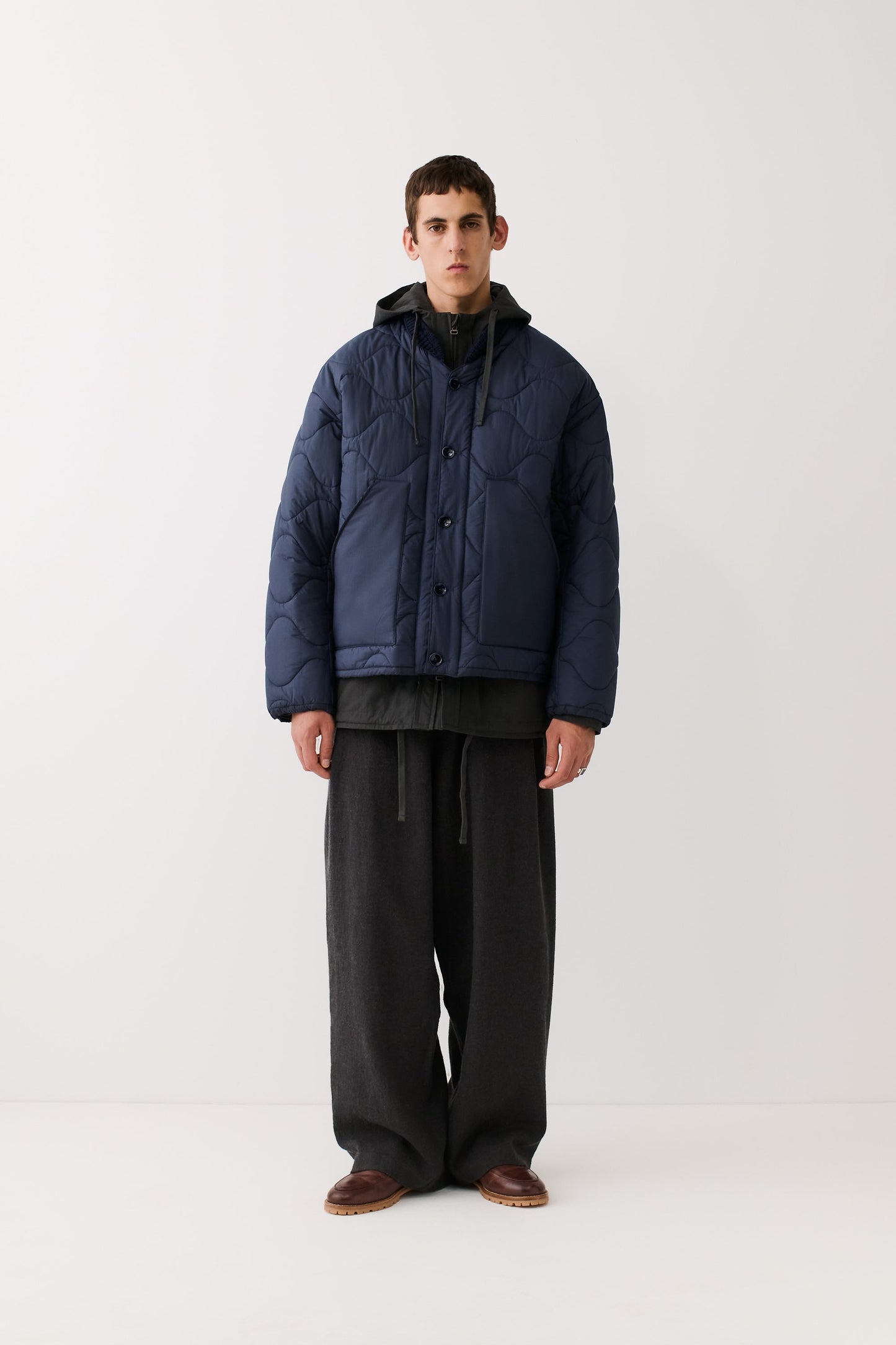 Tres En Uno Puffer Jacket Distant Navy