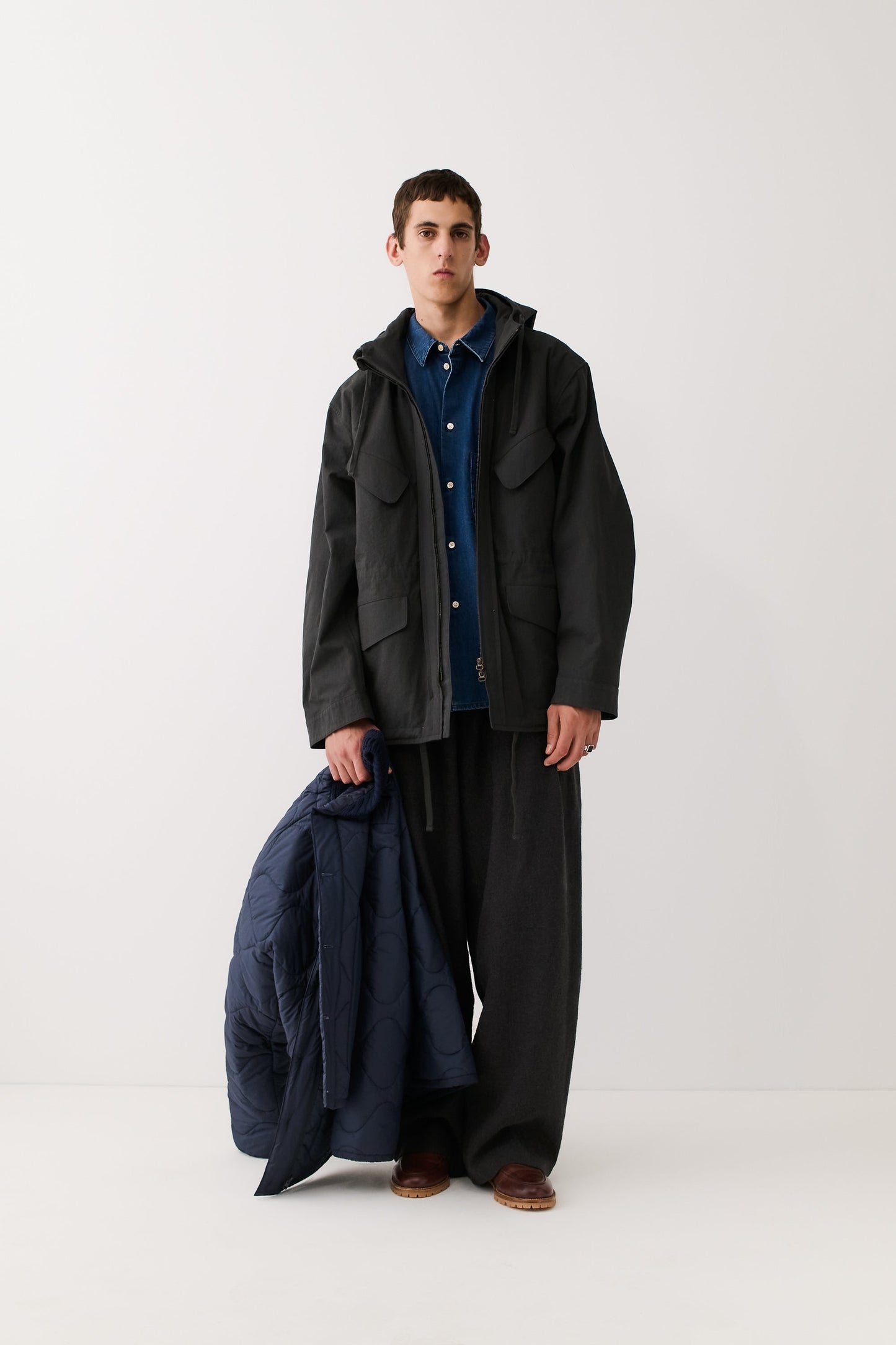 Tres En Uno Puffer Jacket Distant Navy