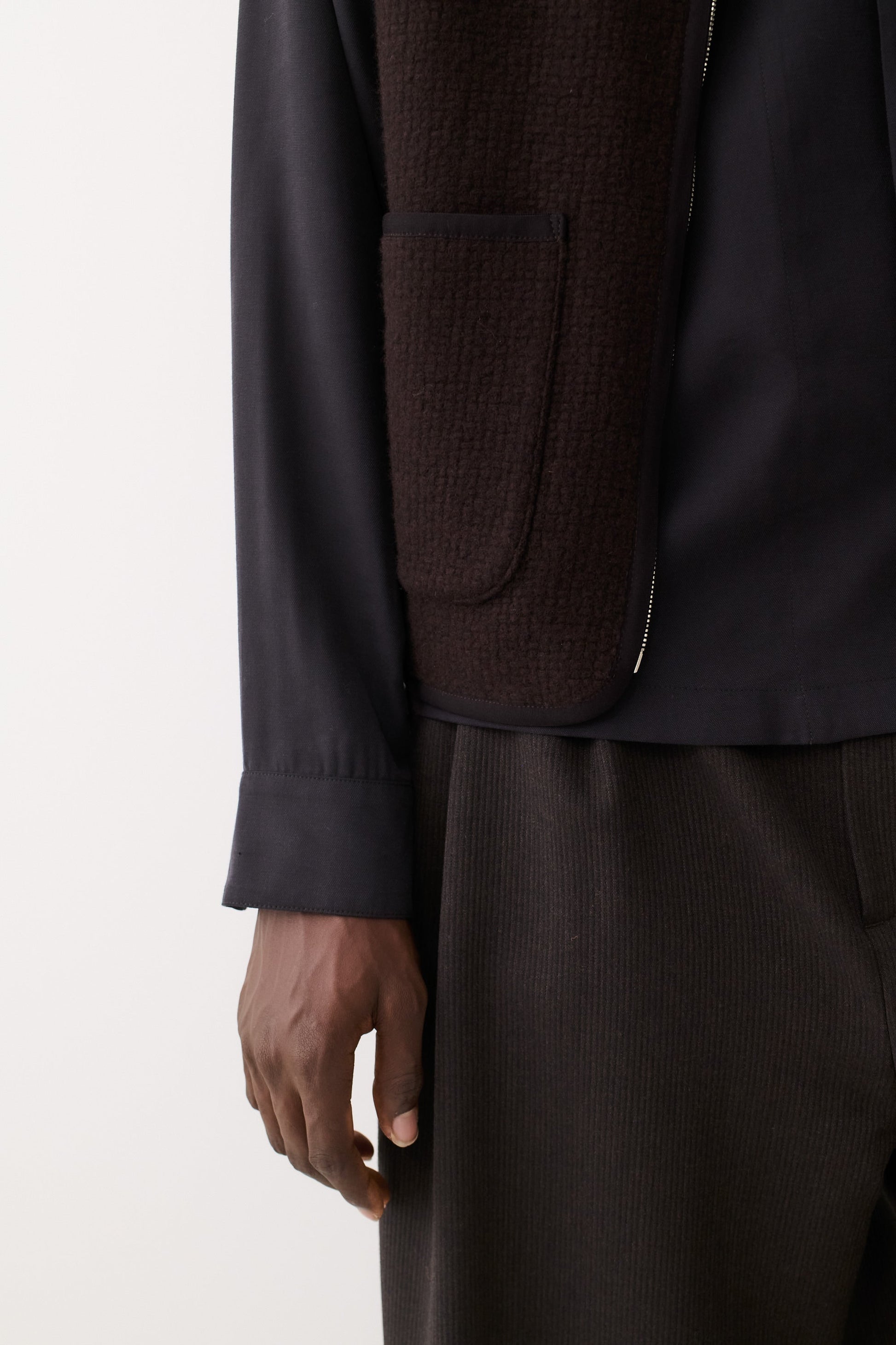 Valur Wool Vest Mahogany Tiles