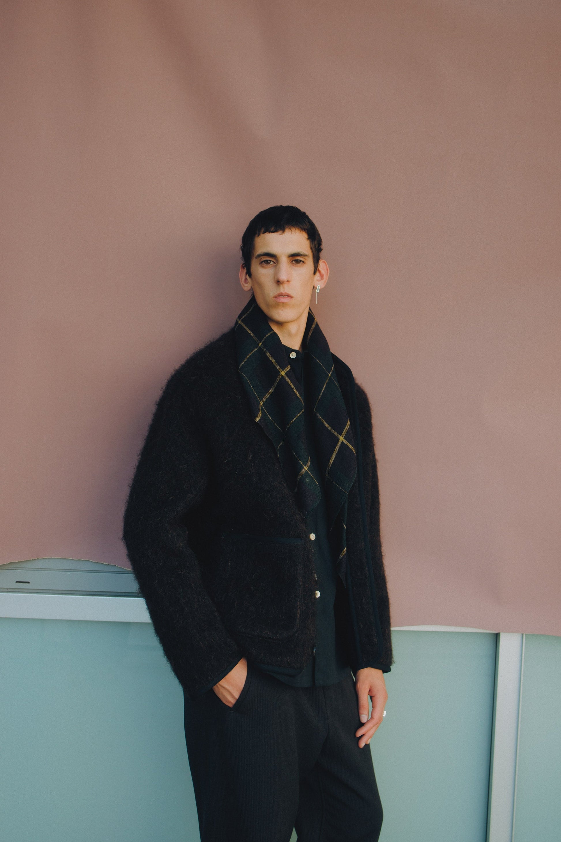 Yebra Jacket Brown Frills