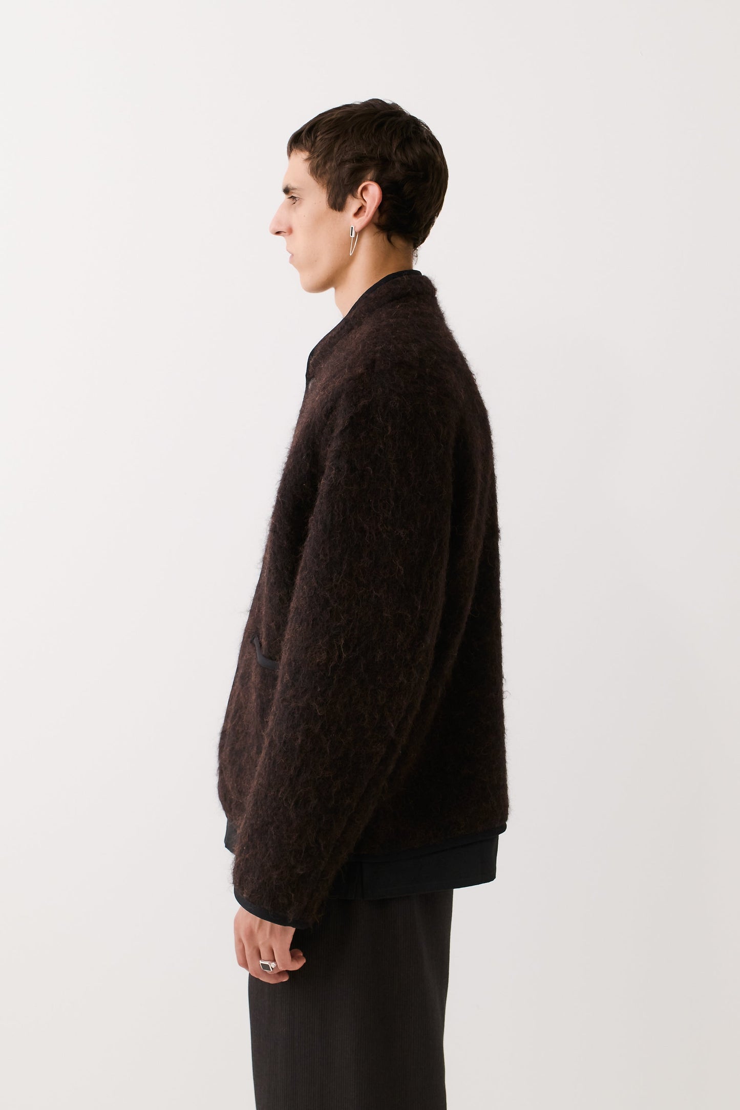 Yebra Jacket Brown Frills