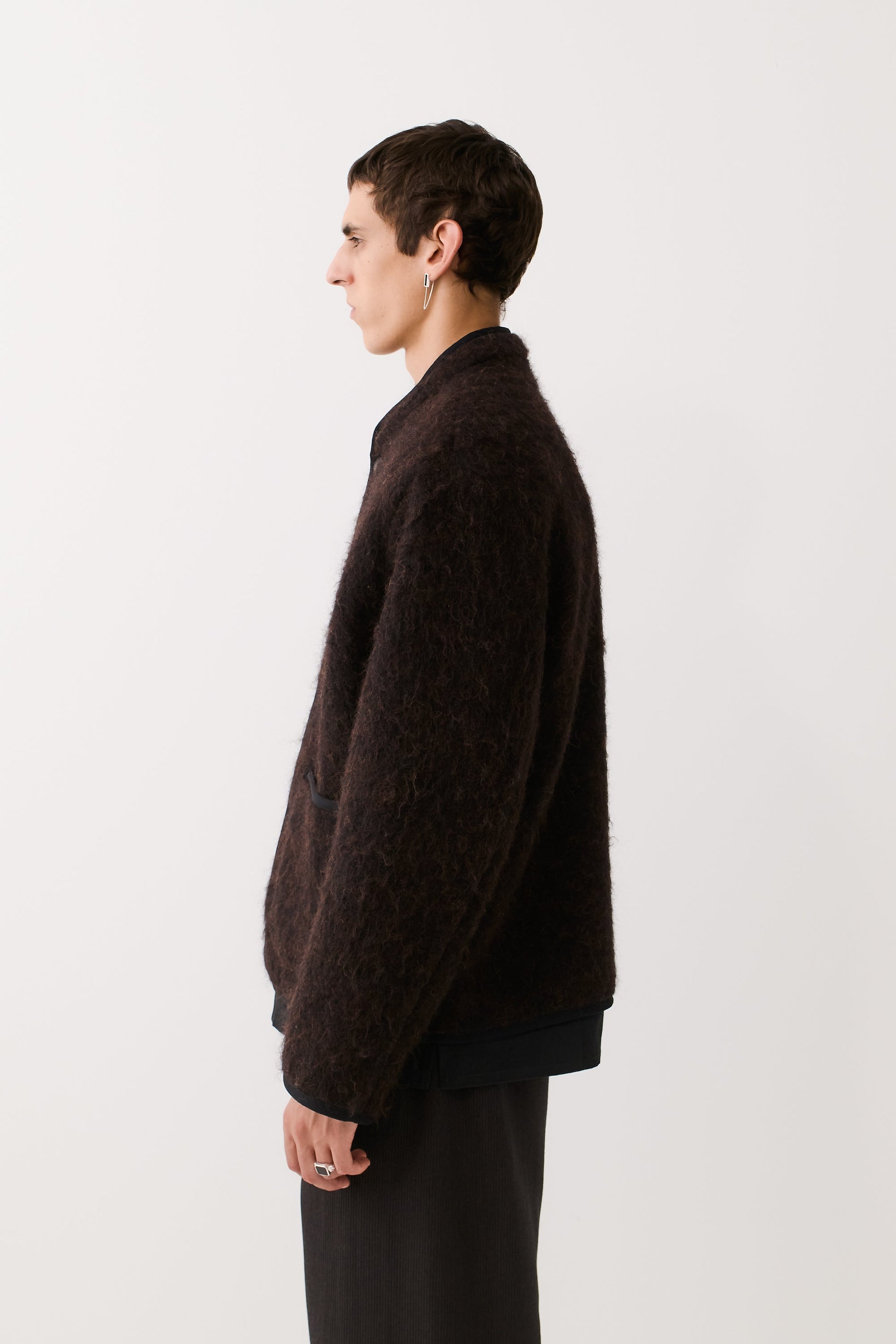 Yebra Jacket Brown Frills