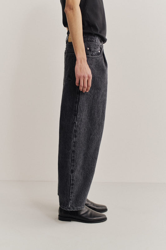 DUMA PLEATED DENIM