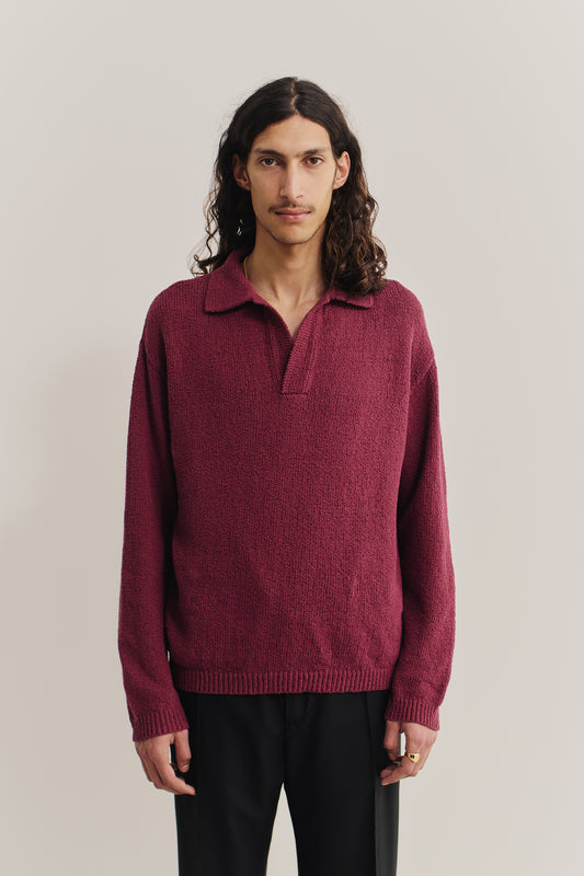 MARABOU KNIT POLO
