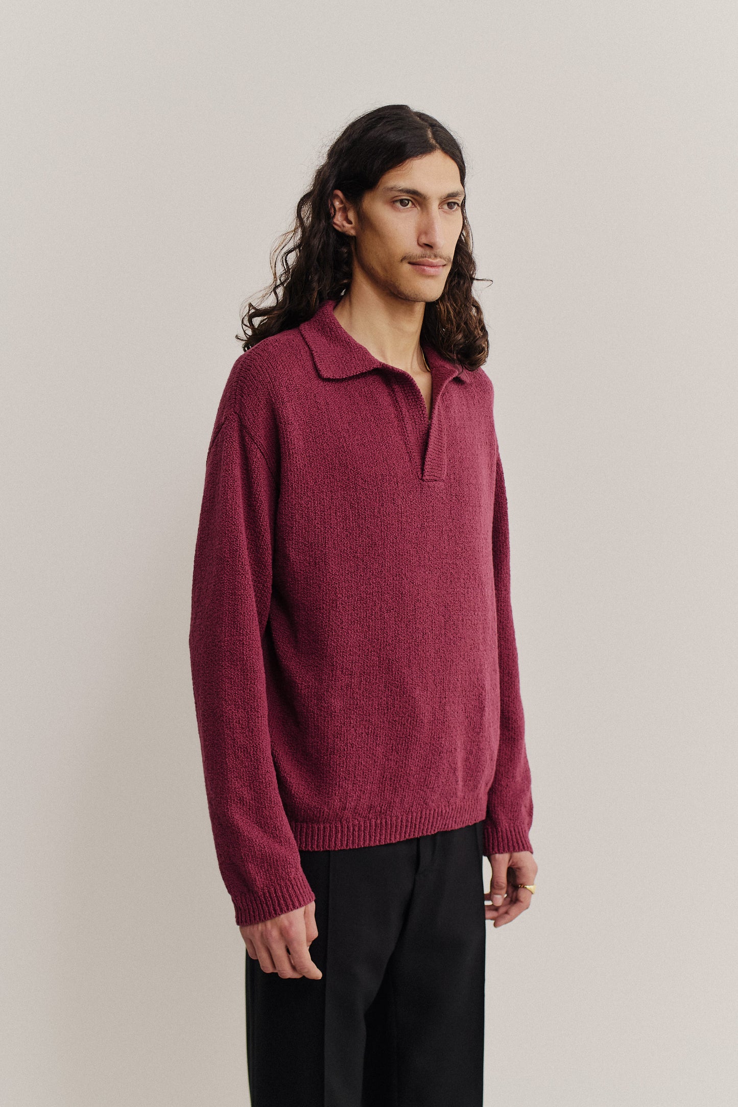MARABOU KNIT POLO