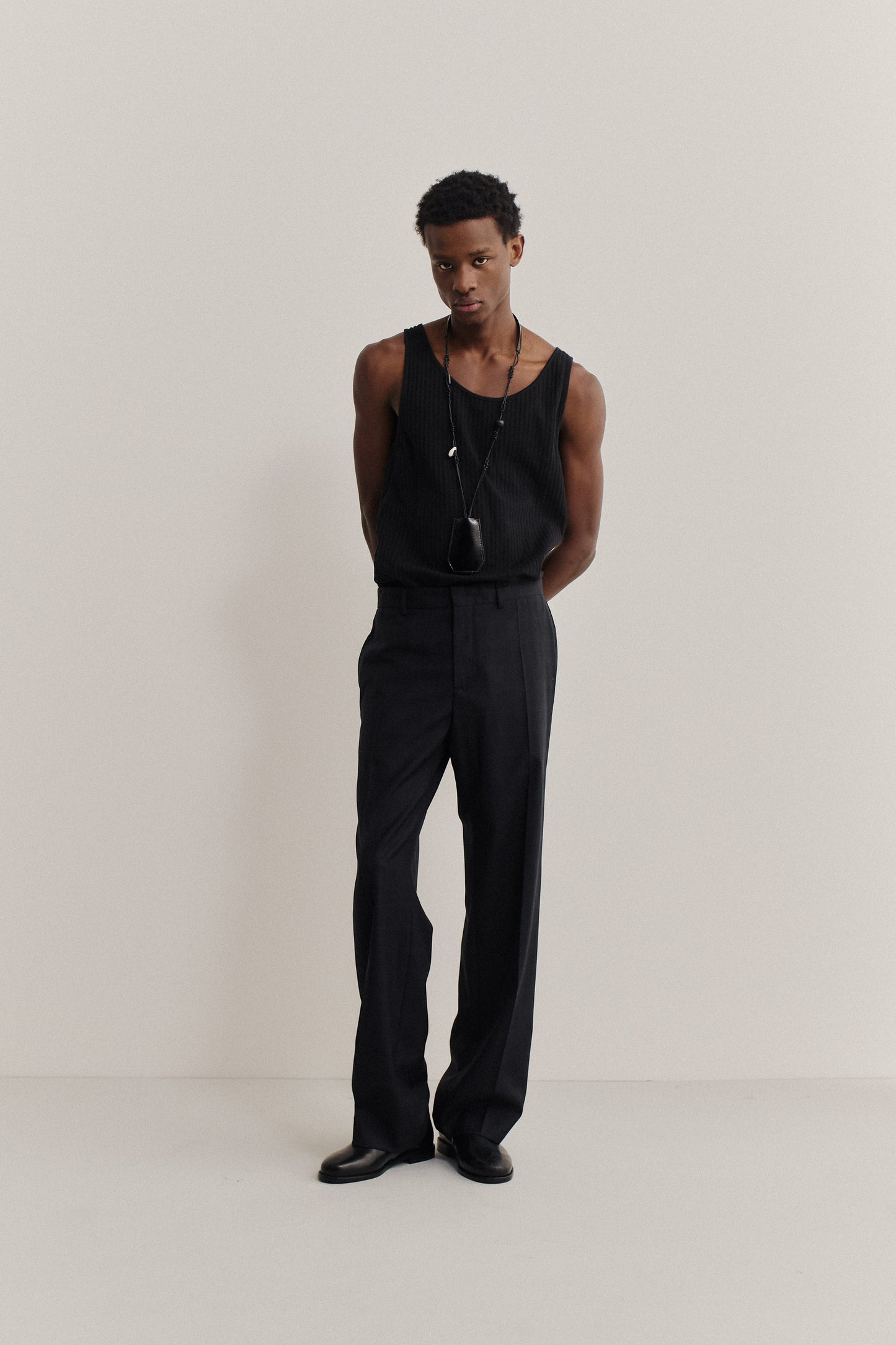 TAILORED WIDE TROUSERS