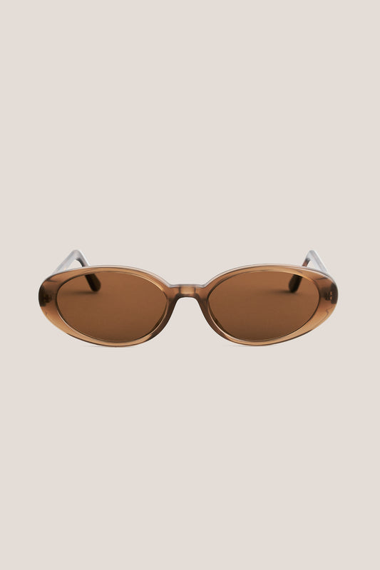 Unisex accessories sunglasses, handcrafted oval acetate frame in solid black with dark grey Carl Zeiss® lenses.