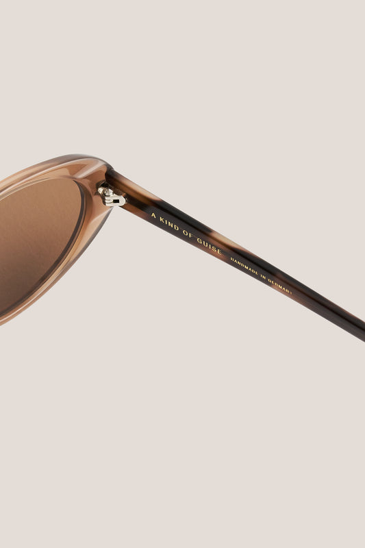 Unisex accessories sunglasses, handcrafted oval acetate-frame in solid black with dark grey Carl Zeiss® lenses.