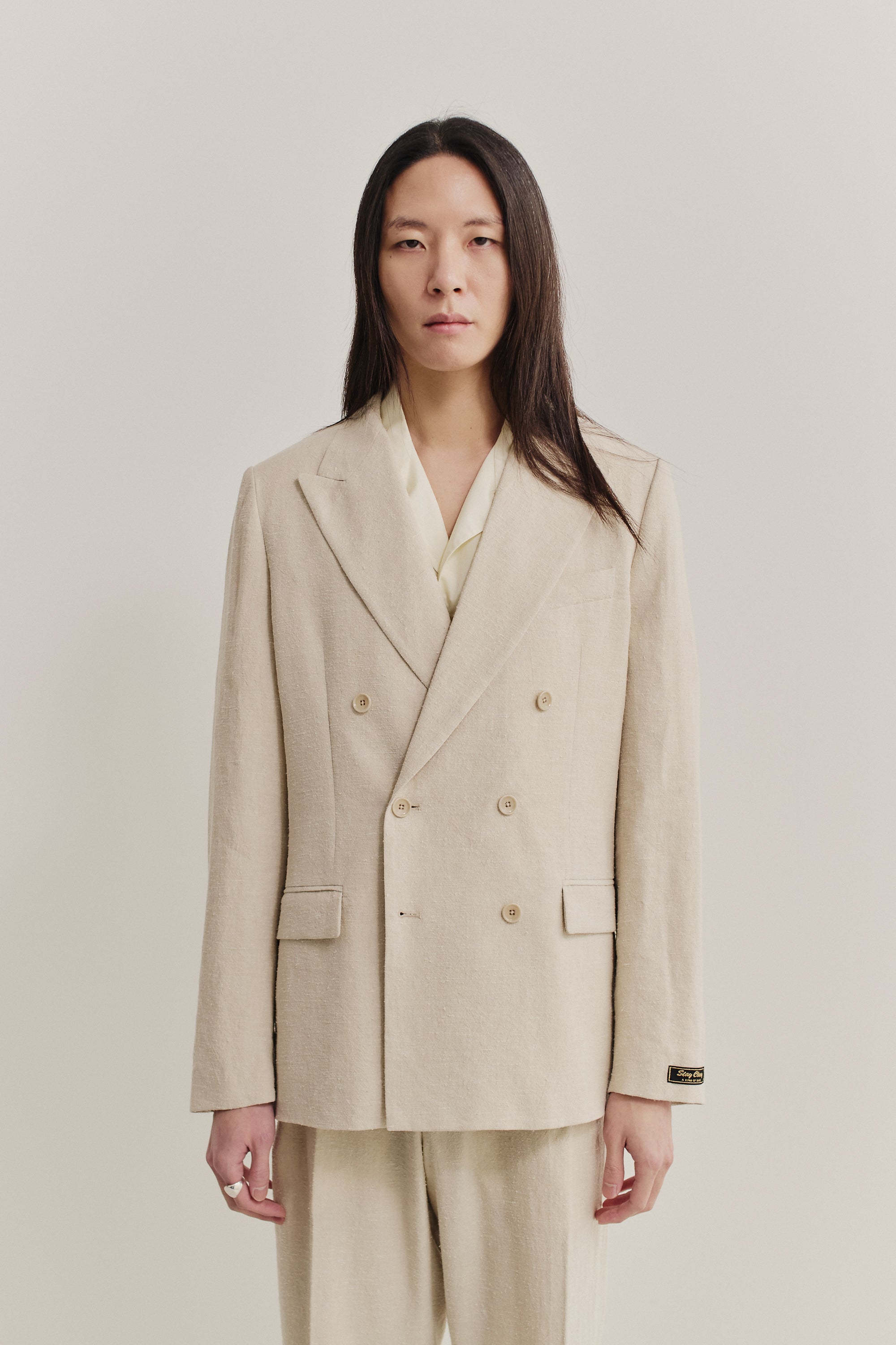 DOUBLE BREASTED PEAK BLAZER – A KIND OF GUISE